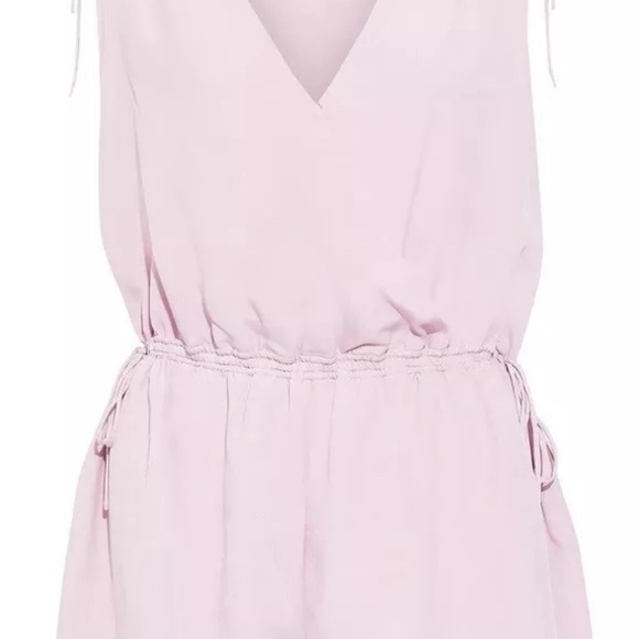 New JOIE Keona ruched crepe de chine romper, size xs - Picture 3 of 4